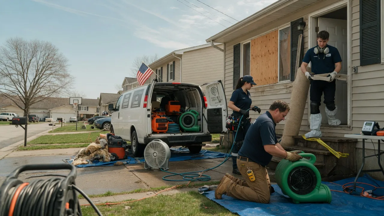 Water Damage Restoration in Bancroft, IA near me